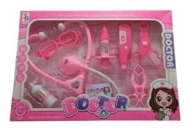 Kit Médico Brinquedo Infantil - Brinquedo Educativo (Rosa) Kit Médico Brinquedo Infantil - Brinquedo Educativo (Rosa)