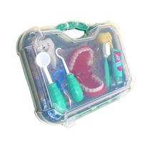 Kit Medico Dentista Com Boca + Escova E Acessórios 9 Pecas
