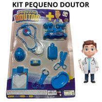 Kit Medico Doutor 9 Peças Brinquedo Infantil Medicina - Pica Pau