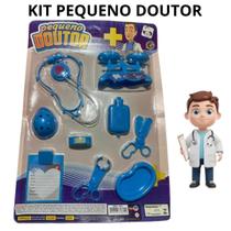 Kit Medico Doutor 9 Peças Brinquedo Infantil Medicina