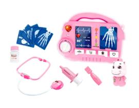 Kit Médico Doutor Raio X Infantil Emite Luz E Som C/ Mini Dr - Fênix Brinquedos