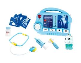Kit Médico Doutor Raio X Infantil Emite Luz E Som Mini Dr Kit Médico Doutor Raio X Infantil Emite Luz E Som Mini Dr