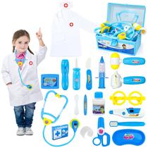 Kit médico Fajiabao para crianças de 3 a 5 anos com fantasia