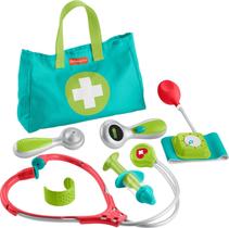 Kit Médico Fisher-Price - Brinquedo de Faz de Conta para Pré-escola (7 Peças)