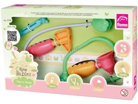Kit Médico Infantil Babies Visita ao Pediatra - 4 Peças Roma Brinquedos Kit Médico Infantil Babies Visita ao Pediatra - 4 Peças Roma Brinquedos