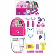 Kit Médico Infantil - Barbie Doutora - Mochila Médica - Fun Divirta-se