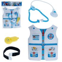 Kit Médico Infantil Com Colete e 2 Acessórios divertido - Art Brink Kit Médico Infantil Com Colete e 2 Acessórios divertido - Art Brink
