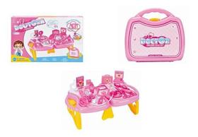 Kit Medico Infantil Com Maleta Mini Doutor Rosa Fênix Kit Medico Infantil Com Maleta Mini Doutor Rosa Fênix