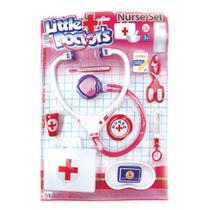 Kit Médico Infantil Enfermeira Little Nurce Doctora Socorros