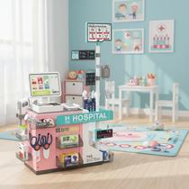 Kit Médico Infantil Hospital 24h Completo 49 Peças Kit Médico Infantil Hospital 24h Completo 49 Peças