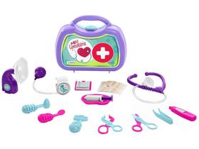 Kit Médico Infantil Imaginativa Meu Consultório - Rosa 15 Peças Ta Te Ti