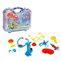 Kit Médico Infantil - Mini Veterinario - Maleta - 11 peças - Pakitoys Kit Médico Infantil - Mini Veterinario - Maleta - 11 peças - Pakitoys