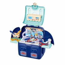 Kit Médico Infantil Mochila Brinquedo Workshop Jr Multikids