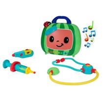 Kit Médico Infantil Musical Cocomelon Candide Com Acessórios