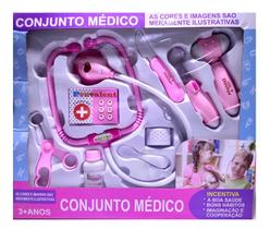 Kit Médico Infantil Som coração Brinquedo Infantil