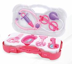 Kit Médico Maleta Infantil Mini Doutor ou Doutora Brinquedo Criança