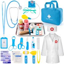 Kit médico XZZO para crianças de 3 a 5 anos com bolsa de armazenamento médico