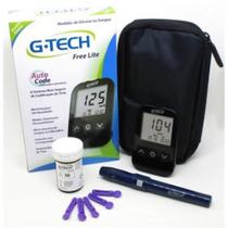 Kit Medidor de Glicose Free Lite G Tech