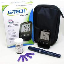 Kit Medidor de glicose G-Tech Free Completo - G-Tech Kit Medidor de glicose G-Tech Free Completo - G-Tech