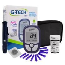 Kit medidor de glicose g-tech vita