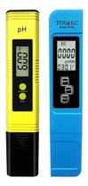 Kit Medidor De Ph Digital + Tds Condutivimetro Ec Hidroponia