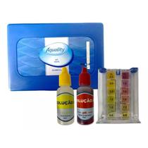 Kit Medidor De Ph E Cloro Para Água De Piscinas AQUALITY UN