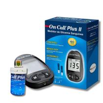 Kit Medidor Glicemia + 50 Unidades Tiras On Call Plus