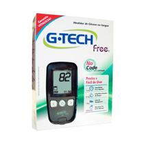 Kit medidor glicose g-tech free c/10tiras