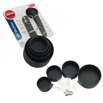 Kit Medidor Gourmet 8peças Cinza- DOLCE HOME