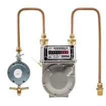 Kit Medidor Lao G-1 + Regulador 7kg/h