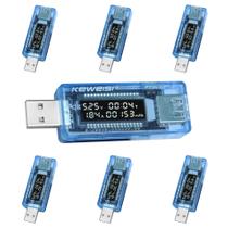 Kit Medidor Voltímetro Amperímetro Usb (7x) Kit Medidor Voltímetro Amperímetro Usb (7x)