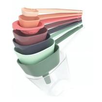 Kit Medidores 9 Peças Cozinha Colher Chá Café Sopa Funil Kit Medidores 9 Peças Cozinha Colher Chá Café Sopa Funil