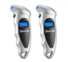 kit Medidores Digitais AstroAI de pressão de Pneus até 150 PSI kit Medidores Digitais AstroAI de pressão de Pneus até 150 PSI