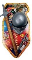 Kit Medieval: Espada e Capacete - Fantasia Realista Kit Medieval: Espada e Capacete - Fantasia Realista