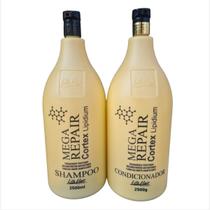 Kit Mega Repair Profisssional Life Hair Cabelos Tratados lavatorio 2,5kg tratamento