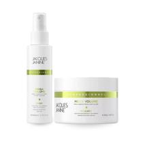 Kit Mega Volume Máscara Hidratação Intensa 240g + Spray Finalizador Antifrizz 120ml Brilho Definição Prolongada Jacques Janine Kit Mega Volume Máscara Hidratação Intensa 240g + Spray Finalizador Antifrizz 120ml Brilho Definição Prolongada Jacques Janine