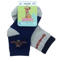 Kit Meia 2 Pares Infantil Menino Cano Curto Estampada em Algodão Hoahi Sdkc22776