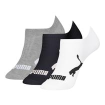 Kit Meia 3 Pares Sapatilha Esportiva Feminina 34 a 39 Puma - Preto-cinza-branco - 34-39 Kit Meia 3 Pares Sapatilha Esportiva Feminina 34 a 39 Puma - Preto-cinza-branco - 34-39