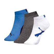 Kit Meia 3 Pares Sapatilha Juvenil Diversas Cores Puma Kit Meia 3 Pares Sapatilha Juvenil Diversas Cores Puma