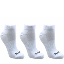 Kit Meia 3 Pares Unissex Cano Curto em Algodão Hoahi Homc18005