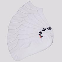 Kit Meia 9 Pares Fila Cano Curto Lisa Branco