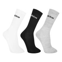 Kit Meia Adidas Cano Alto Com 3 Pares