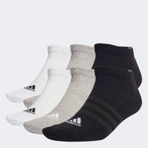 Kit Meia Adidas Cano Baixo c/ 6 Pares Kit Meia Adidas Cano Baixo c/ 6 Pares
