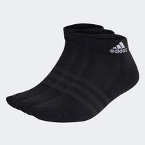Kit Meia Adidas Cano Baixo Sportwear c/ 3 Pares Kit Meia Adidas Cano Baixo Sportwear c/ 3 Pares
