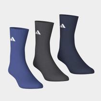 Kit Meia Adidas CRW - 3 Pares Kit Meia Adidas CRW - 3 Pares