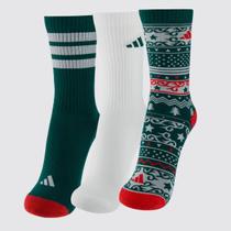 Kit Meia Adidas GFX Cano Alto 3 Pares Kit Meia Adidas GFX Cano Alto 3 Pares
