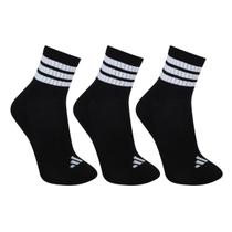 Kit Meia Adidas Mid - 3 Pares Kit Meia Adidas Mid - 3 Pares