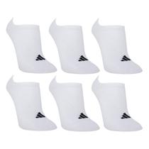 Kit Meia Adidas No Soquete Show 6 Pares Kit Meia Adidas No Soquete Show 6 Pares