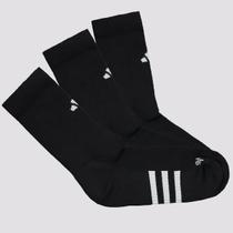 Kit Meia Adidas Performance 3 Pares Cano Alto Preta