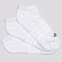Kit Meia Adidas Spw Cano Baixo 3 Pares Branca Kit Meia Adidas Spw Cano Baixo 3 Pares Branca